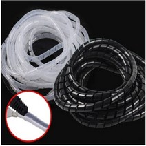 [어썸이레]케이블 전선커버 전선보호관, 블랙 내경 둘레12mm길이5.5m, 블랙 내경 둘레12mm길이5.5m