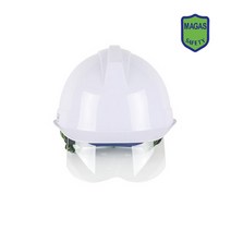 KJH-G01-0017 국제 보안경 안전모 긁힘방지코팅 안전모자, 아이보리