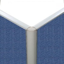 에스엔케이 파티션 45T 부속/안전각/마감바/사각바/색상OD(밝은회색)PVC, 45T 삼각바 높이 1800 PVC