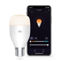 헤이홈 스마트 LED 전구 LKW-LB032, 화이트(색온도조절), 1개