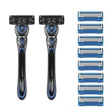 도루코 PACE 페이스6 6중날 페이스7 7중날 면도기 면도날 기획모음, 1세트, 페이스7II FRESH 면도기2개 + 면도날10개