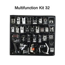 가정용미싱 공업용 자수 소형 재봉틀 노루발 발 피트 키트 세트 형제 가수 액세서리 8211 개, 32pcs