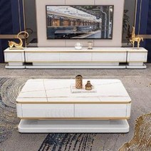 Antique 선반 원목 엔틱 낮은 테이블 티 TV 티비다이 받침대 거실장, 1.2m +1.6m메인+2사이드 슬레이트