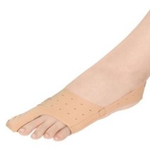 발가락 교정 양말 분리기 엄지 외반 Bunion 교정기 정형용 발 뼈 조절기 스트레이트너 브레이스 1 개, nude-M-Style A