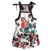 애견 한복 작은 개 드레스 14 가지 종류 여름 애완 동물 옷 강아지 고양이 꽃무늬 Sundress 공주 치마 웨딩, 09 Style 11_02 S