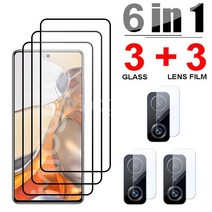 LIU Xiaomi Mi 11T Pro 11X 11i 5G 화면 보호기 카메라 렌즈 필름 11 Lite Glass Full Cover BW, 1개입