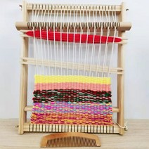 위빙 위빙틀 직조틀 미니 베틀 뜨개질 도구 직조기 손뜨개질 공방, 03. 평면 베틀 51x40cm