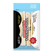 ANF 스틱 개껌 27p, 화이트 밀크, 6개