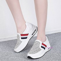 여성패션스니커즈 슈즈 가죽 에어 여자cde670