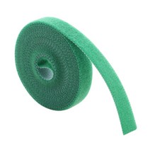 식물 붕대 벨크로 넥타이 조정 가능한 지원 재사용 패스너 테이프 홈 가든 액세서리, 04 green 1pc