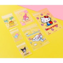 산리오 캐릭터즈 팬시 지퍼백 여행용 가정용, 폼폼푸린(S), 1개