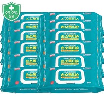 메디사이드 손소독티슈 살균소독 99.9% (80매x12팩), 메디사이드 손소독티슈 (80매x12팩), 80개, 12개