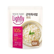 라이틀리 곤약 즉석밥 귀리, 150g, 3개