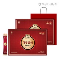 [KT알파쇼핑]개성상인 하루홍삼플러스 10ml x 30포 x 2박스 x (총 60포) + 쇼핑백증정, 상세페이지참조