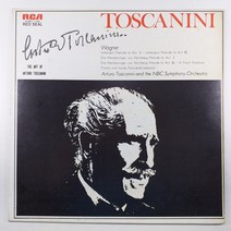 중고LP/ TOSCANINI WAGNER/ 바그너 로엔그린 전주곡/ 뉘른베르크의 명가수 전주곡/ 트리스탄과 이졸데/ 자켓 A/ 음반 새것 MINT