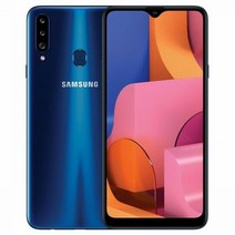 잠금 해제 오리지널 삼성 갤럭시 A20s 4G 휴대 전화 듀얼 심 옥타 코어 6.5 