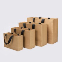 페달 블랙박스 포장박스/선물상자 리본 손잡이가 달린 흰색 쇼핑백 블랙 크래프트 종이 가방 크리스마스 웨딩 의류 신발 선물 상자 비즈니스 포장, kraft+25x17cmx8cm+OTHER