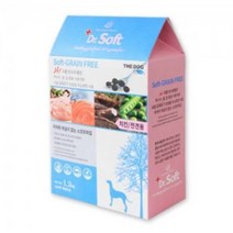 정품 강아지사료 더독 닥터소프트 그레인프리 치킨 1.2kg 전견용, 1개