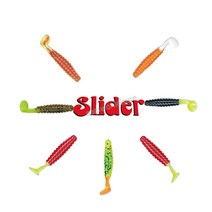 크래피 슬라이더 웜 1.5인치 소프트베이트 쏘가리 배스 볼락, 2 - CSG13