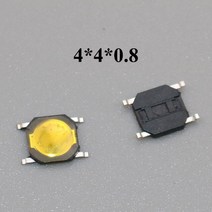 100PCS 3x6 3x4 4x4 SMD 촉각 누름 버튼 스위치 2Pin 4Pin 터치 3x4x2 3x6x4.3 3x6x2.5 3x6x3.5 4x4x1.6 4x, 03 4x4x0.8