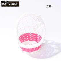 앵무새 레인보우 해먹 호피 모란문조 현풍조 그네역 선반 요람 애완동물 사다리타기 새 용품, 로즈 레드