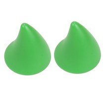 오토바이 헬멧 악마 뿔 고양이 귀 모토크로스 로드 장식 자동차 스타일링 액세서리 2 개/세트, 08 green 2pcs