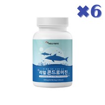 해조칼슘 보스웰리아 상어 연골 분말 콘드로이친, 6통, 60정
