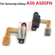 북스캔 갤럭시 호환 A50 A505F A505FN A505 지문 판독기 터치 ID 센서 리턴 키 홈 버튼 플렉스 케이블, [02] A50 A505FN