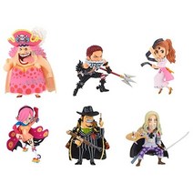 162171 원피스 월드 소장 피규어 WT100 기념 일러스트 오다 에이치로 대해적 백경 9 6종 세트 BanpreSto