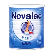 노발락 분유 2단계, 800g, 6개