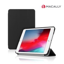 맥컬리 아이패드 미니5 스마트커버 케이스 태블릿PC IPADCASE, 블랙
