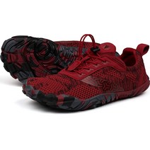 Joomra 여성용 베어풋 트레일 러닝화 10 그레이 핑크 41, 9-9.5