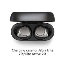 무선 이어폰 충전 케이스 박스 Jabra Elite 75t/Elite Active 75t 블루투스 호환 이어 버드 충전기 박스, 엘리트 75t용, 혼합색상