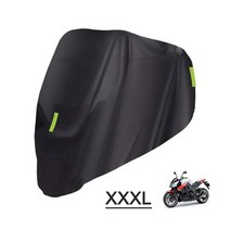오토바이 커버 유니버설 방수 moto raincoat against dust 210d oxford cloth for honda suzuki kawasaki yamaha bmw, 협력사, 블랙 xxxl