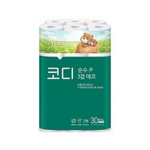 쌍용 코디 순수 3겹 27m 30롤, 27m 30롤 1개