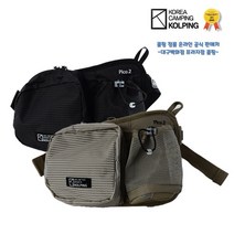 콜핑 피코 2 사계절 등산 자전거 공용힙색(KVB3374U 007), 블랙