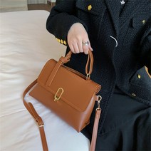 국내 배송 국내 출고 직접 만드는 DIY 가죽가방 가죽공예 만들기 패키지 가죽가방diy 가방제작 가죽가방만들기 diy가죽공예 가방만들기셋트 diy키트 버클모던백, 브라운