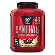 BSN 비에스엔 신타6 유청 단백질 뉴욕 바닐라 치즈케익 2.26kg 웨이프로틴 New York, 1개