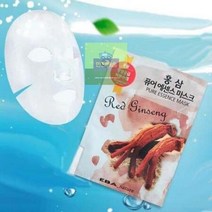 마스크팩 10팩 홍삼 얼굴팩 한아름리빙 관리 화장품 피부 시트 84D5
