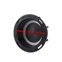 가든/정원 IBC 탱크 뚜껑 톤 배럴 커버 S60 100mm 163mm 240mm 거친 스레드 물 호흡 이중 구멍 1000L 방진, [01] 60mm Coarse