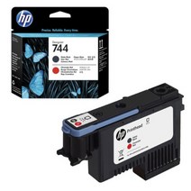 HP 정품플로터헤드 No.744 F9J88A Matte Black 앤 Cromatic Red Z5600PS, 단일 수량