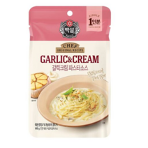 백설 갈릭크림 파스타소스 140g, 9개
