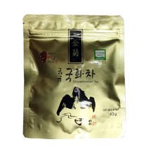 감국차 음용차 향기로운차 꽃잎차 꽃잎 차 40g 담백 꽃차 물대신 시골차 향긋한차, 상세페이지참조