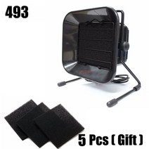 연기 흡입기 납땜 후드 493 흡수 장치 ESD 연기배출기 5 활성 탄소 필터 스폰지 납 연기흡수 배출, [01] 220V