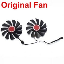 95MM FDC10U12S9C DC 12V 4Pin 쿨러 팬 교체 XFX Radeon RX 570 580 590 4G Vega 56 64 RX580 그래픽 카드, CHINA_Original Fan