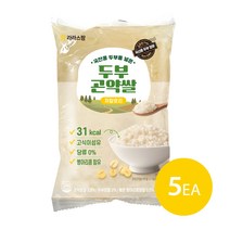 라라스팜 두부곤약쌀 곤약쌀 두부분말 병아리콩 200g, 5개