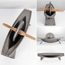 돌절구 한약 분쇄기 돌 밀 절구통 롤러 멧돌 맷돌, A 타입