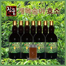 장녹원 개복숭아효소 1100ml, 8병