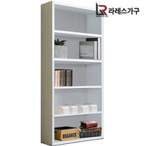 36T PET 5단800 와이드 책장, 웬지메이플