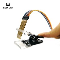 2.0mm 핀 피치 PCB 클램프 고정 장치 금도금 포고 3P 4P 5P 6P 7P 8P 9P 10P 프로브 클립 도구 프로그램, 01 2.0mm 1x3Pin, 한개옵션1